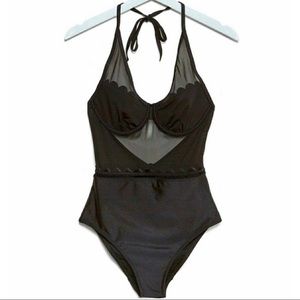 Ted Baker scalloped swimsuit